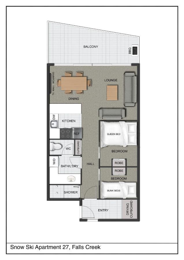 Snow Ski Apartments 27 Falls Creek Exterior photo